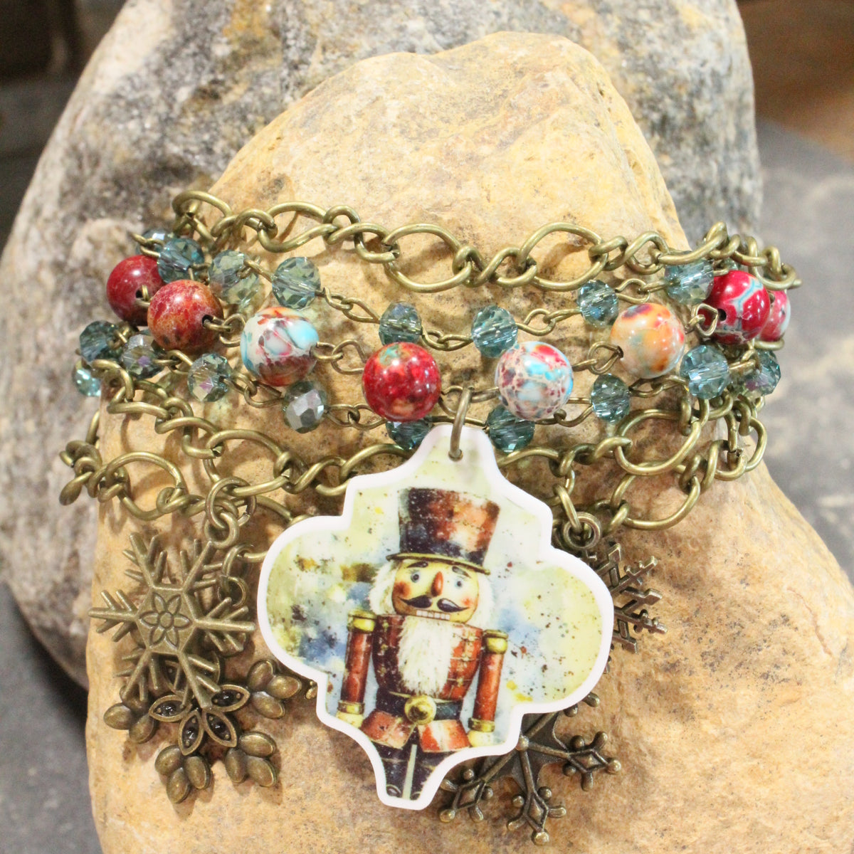 Standing At Attention Nutcracker Charm'd Bracelet