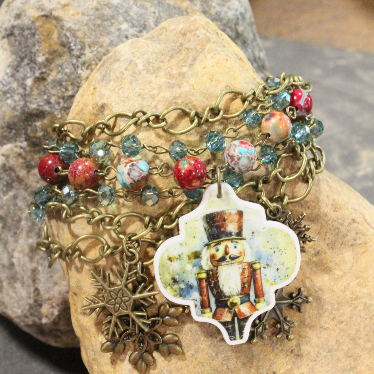 Standing At Attention Nutcracker Charm'd Bracelet