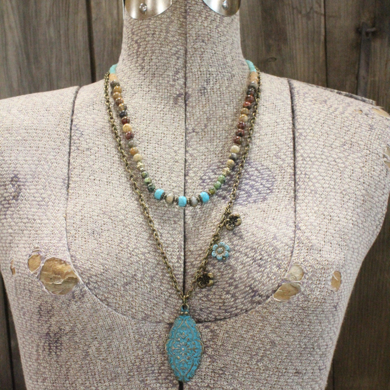 Sweet Caroline Bohemian Layered Necklace