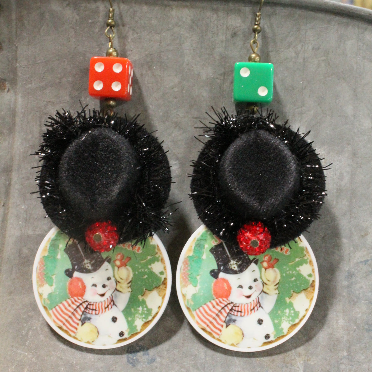All Things Winter Dangle Earrings