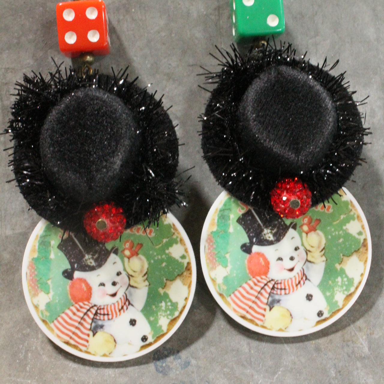 All Things Winter Dangle Earrings
