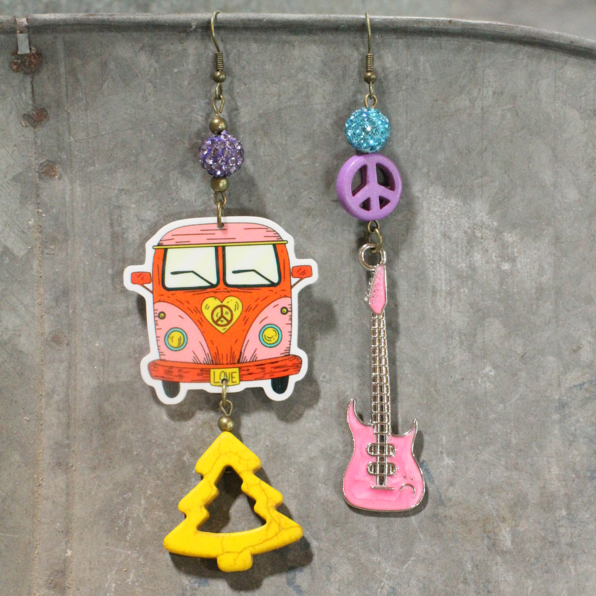 Rocking Around The Christmas Tree Dangle Earrings