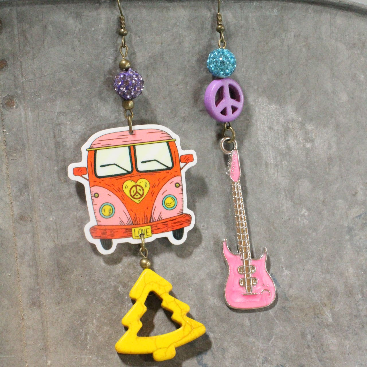 Rocking Around The Christmas Tree Dangle Earrings