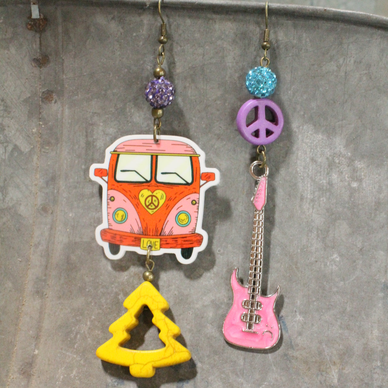 Rocking Around The Christmas Tree Dangle Earrings