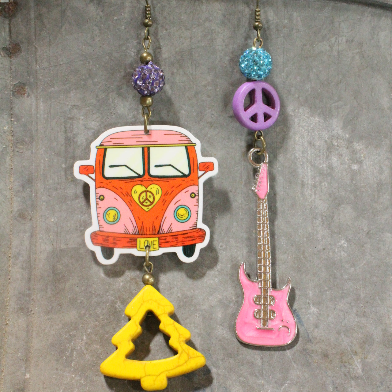 Rocking Around The Christmas Tree Dangle Earrings