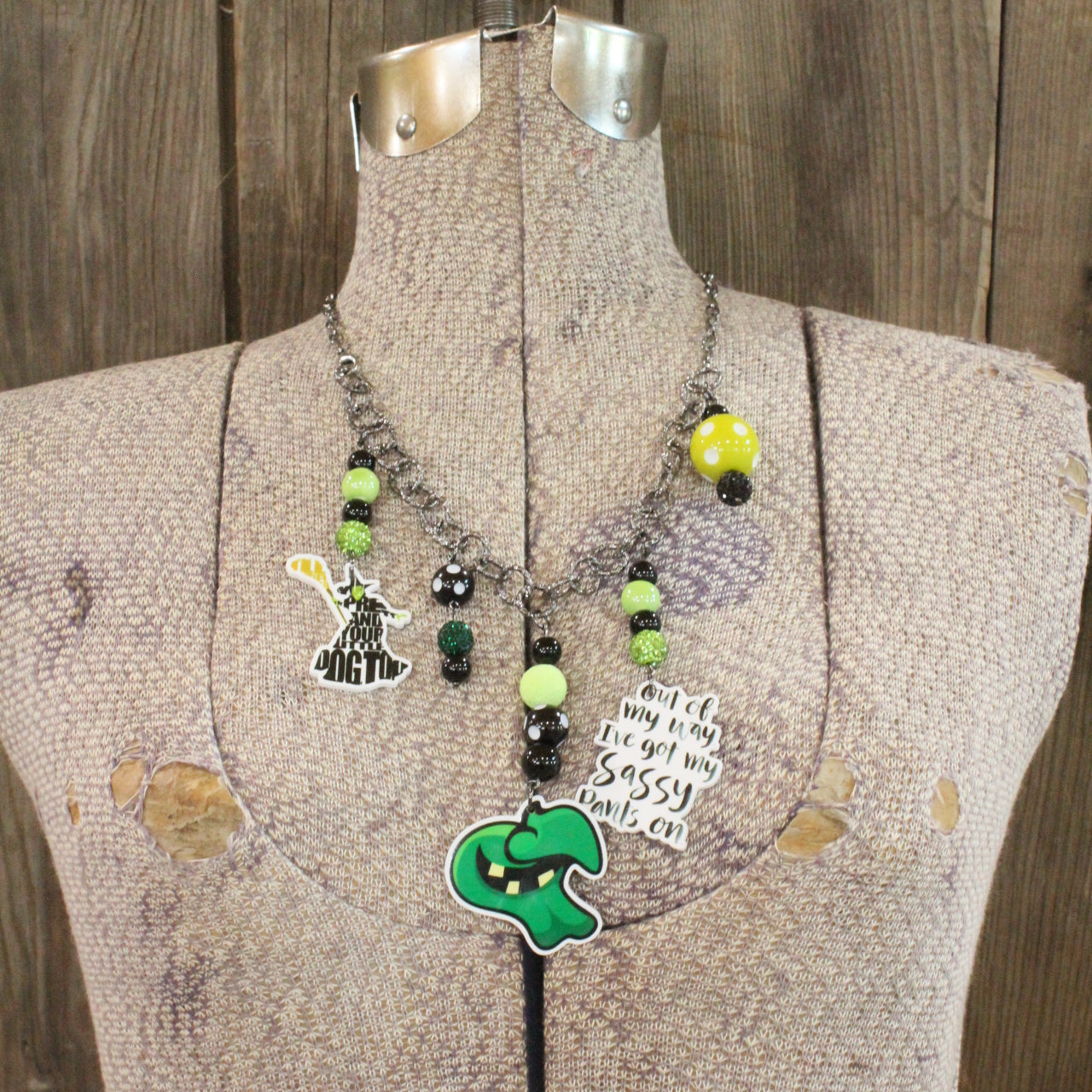 I'll Get You My Pretty Charm'd Witch Necklace