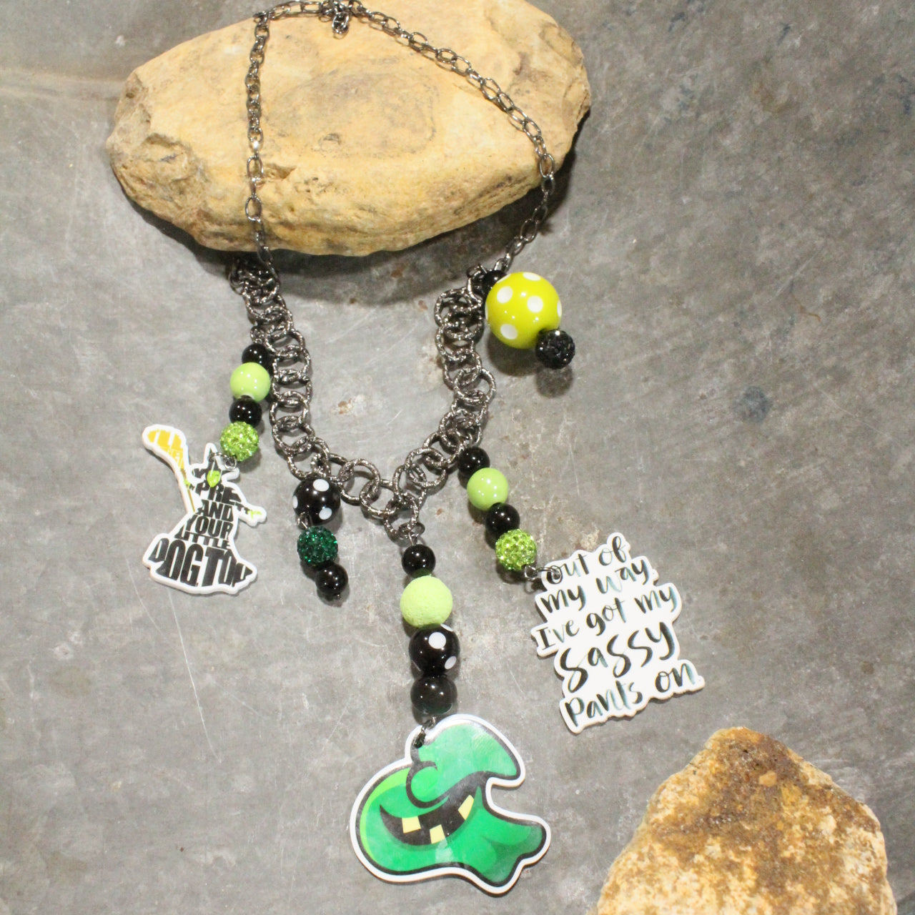 I'll Get You My Pretty Charm'd Witch Necklace