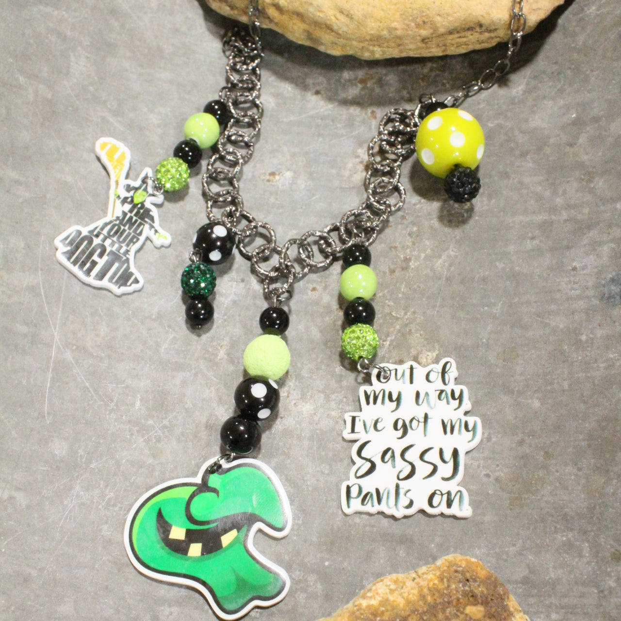 I'll Get You My Pretty Charm'd Witch Necklace