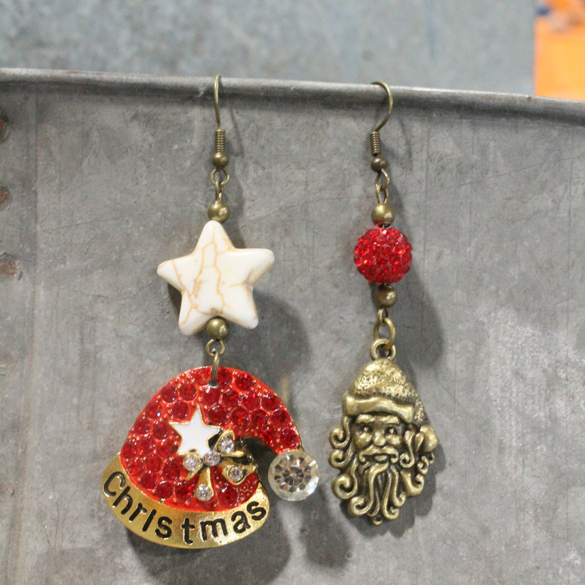 All Things Santa Dangle Earrings