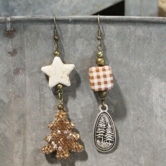 Peace & Calm Forest Retreat Dangle Earrings