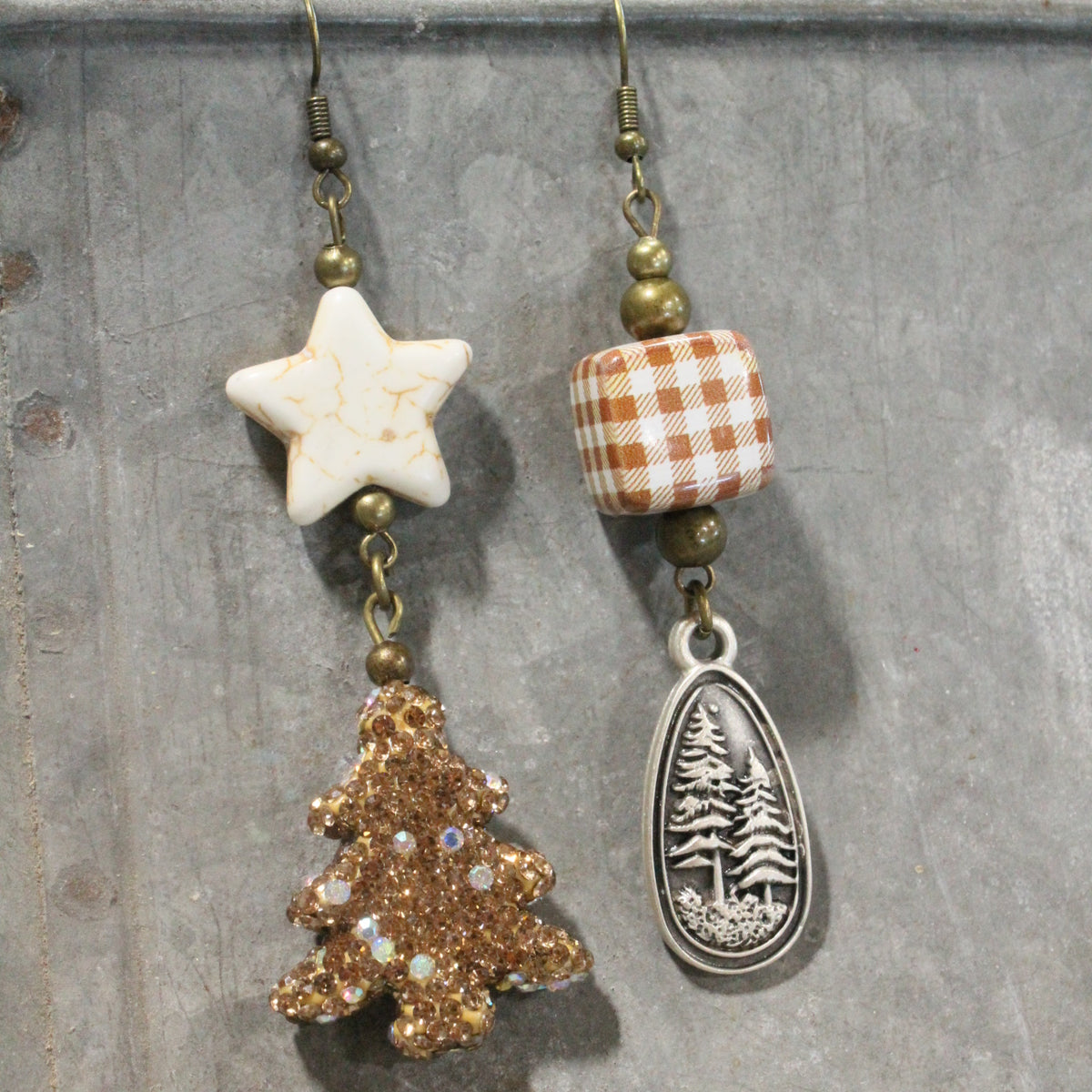 Peace & Calm Forest Retreat Dangle Earrings