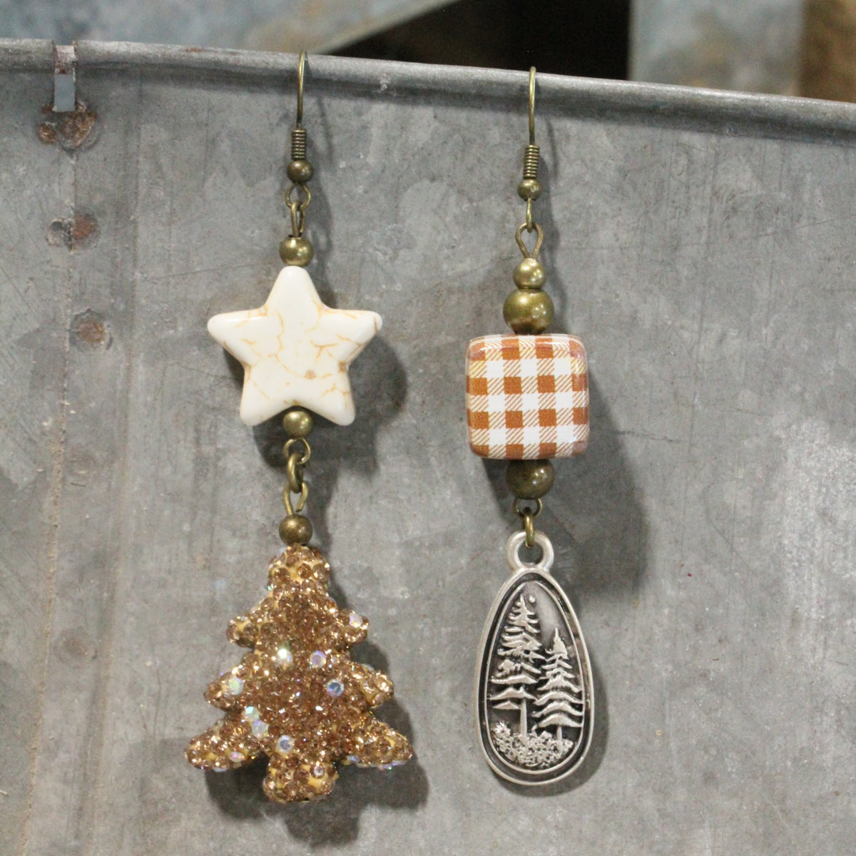 Peace & Calm Forest Retreat Dangle Earrings