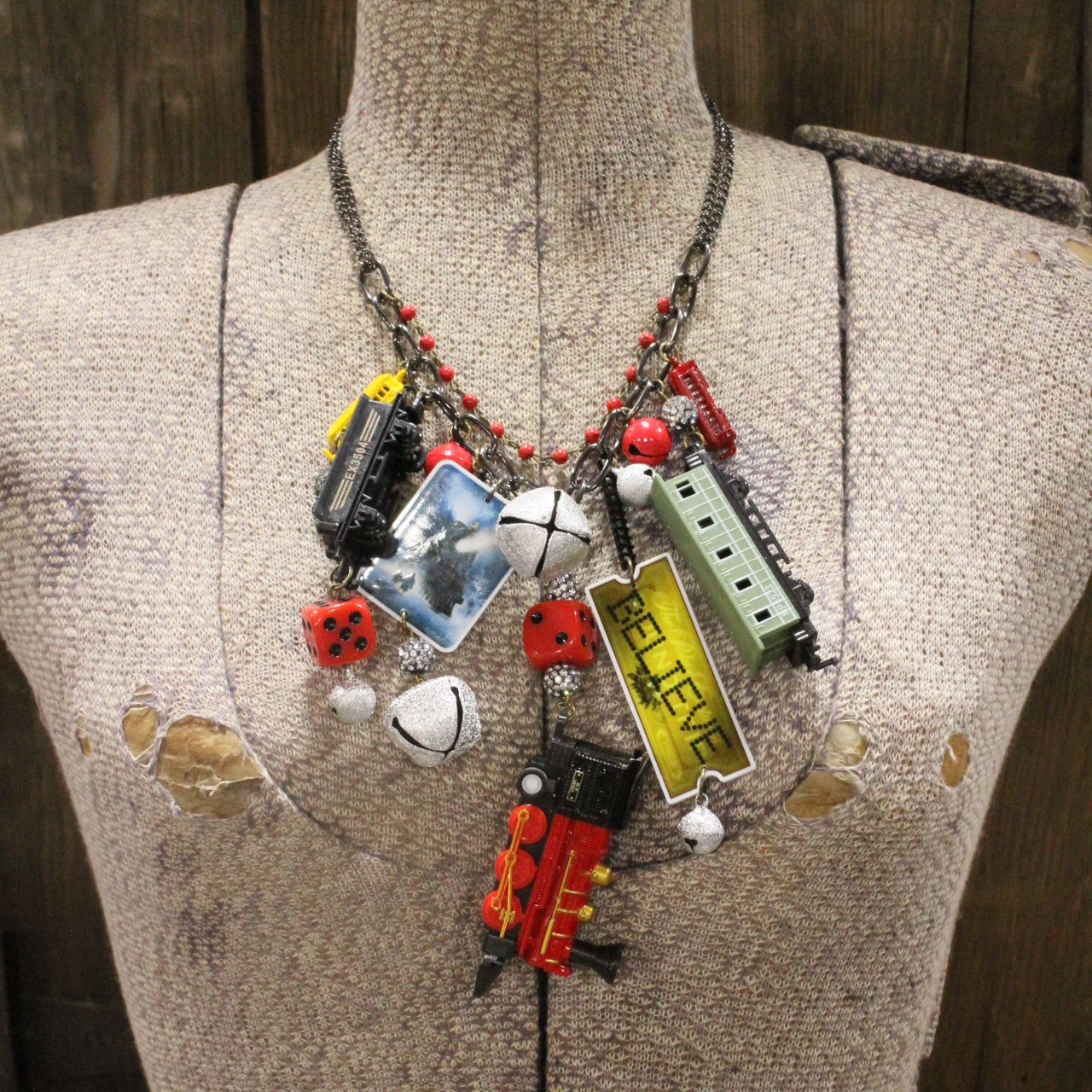 The Polar Express Charm'd Necklace
