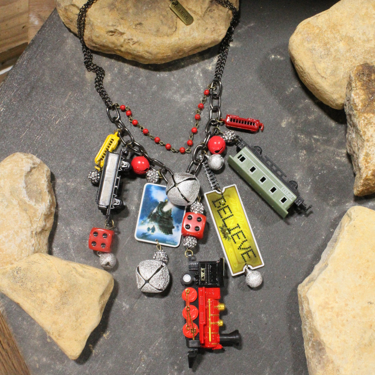 The Polar Express Charm'd Necklace