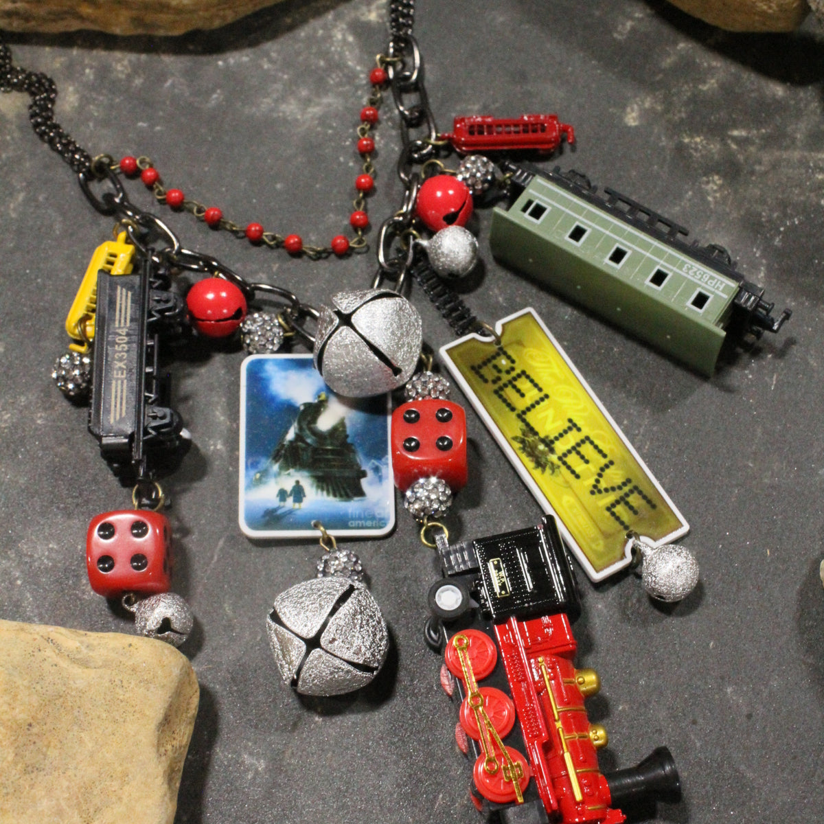 The Polar Express Charm'd Necklace