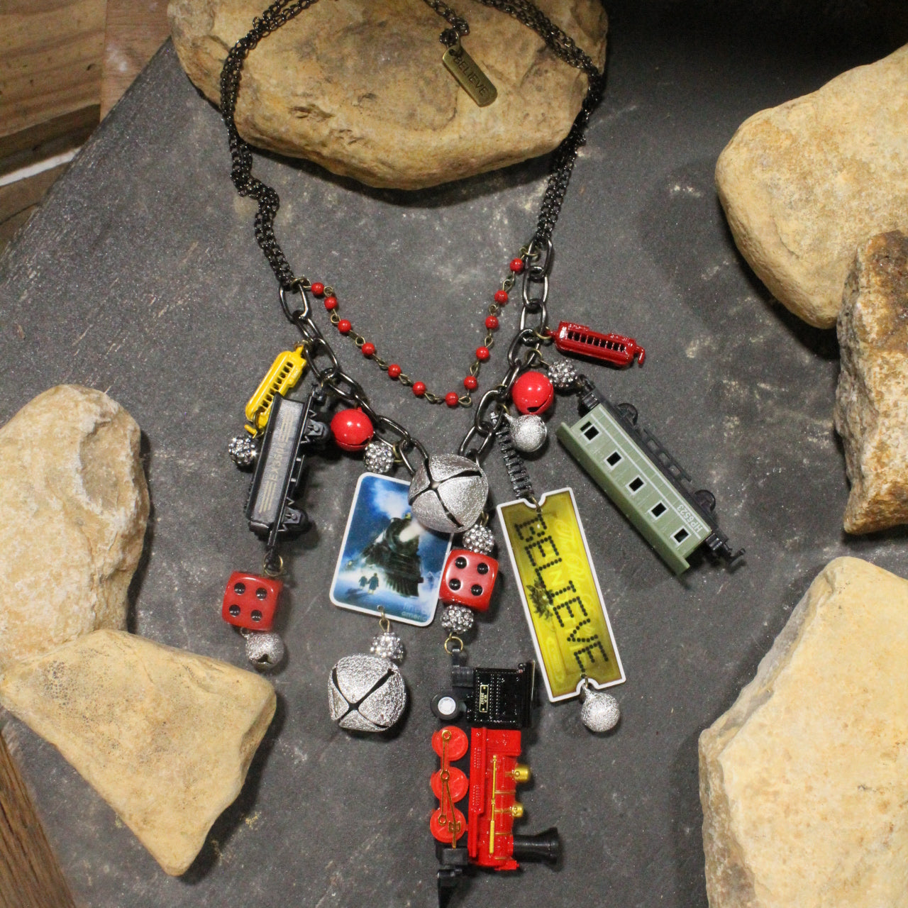 The Polar Express Charm'd Necklace