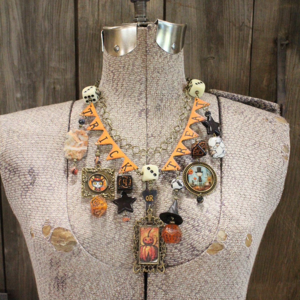 TRICK or TREAT Charm'd Necklace