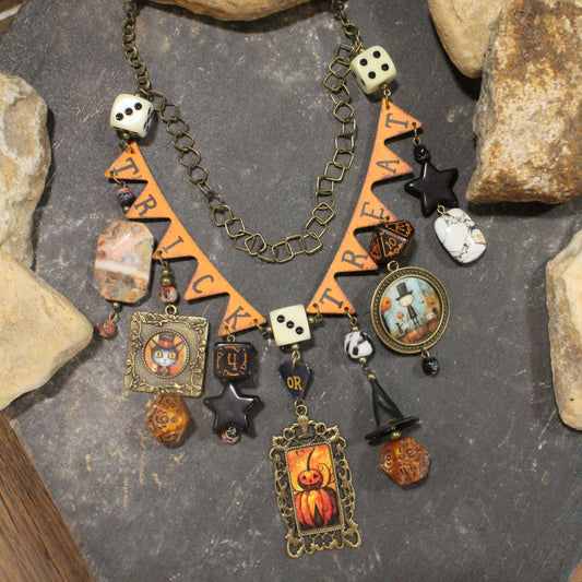 TRICK or TREAT Charm'd Necklace