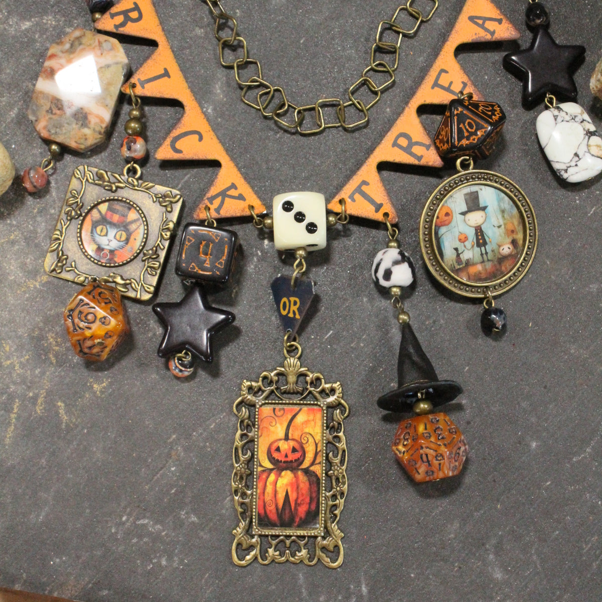TRICK or TREAT Charm'd Necklace