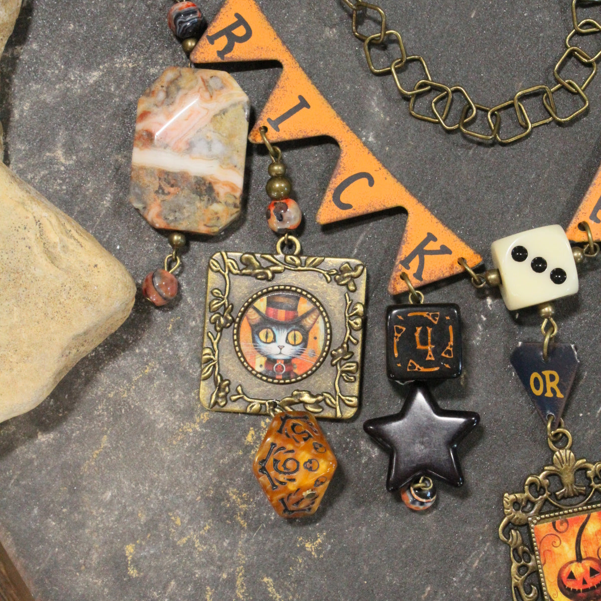 TRICK or TREAT Charm'd Necklace
