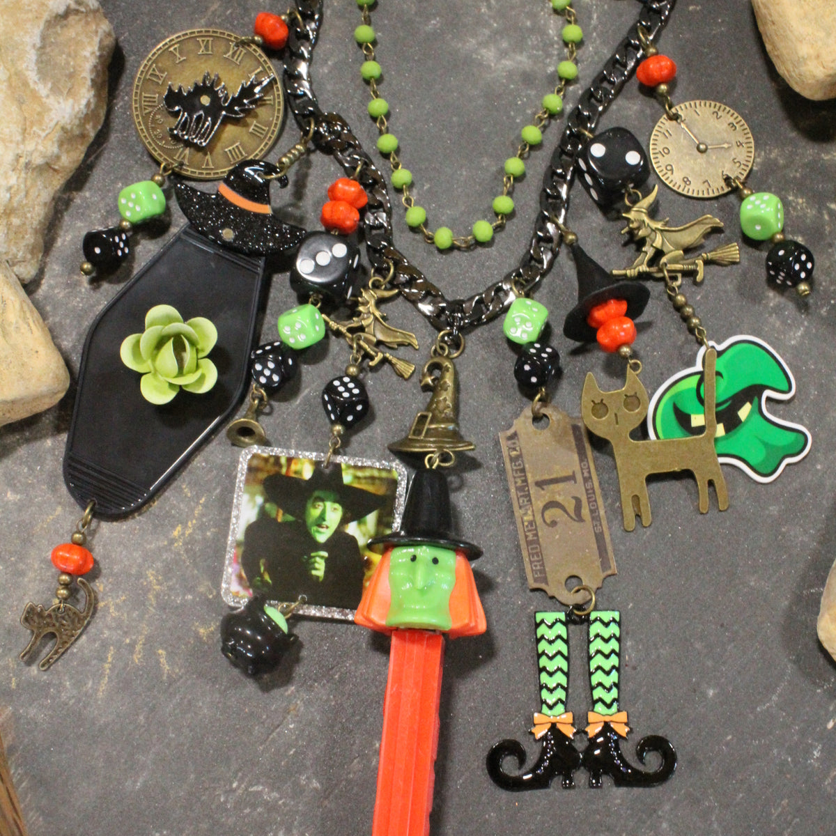 Just A Bit Wicked Charm'd Necklace