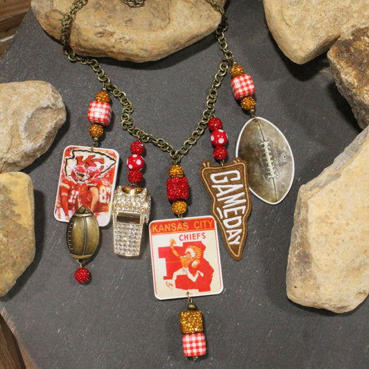 How 'Bout Those Chiefs Charm'd Necklace