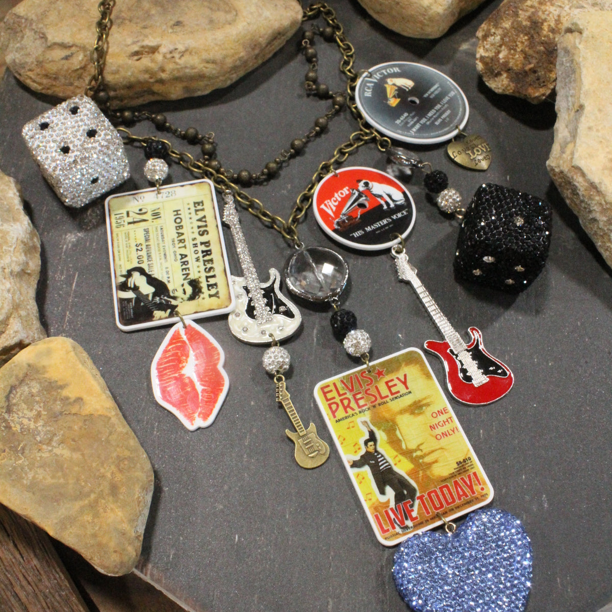 Elvis A Chart Topper Layered Necklace