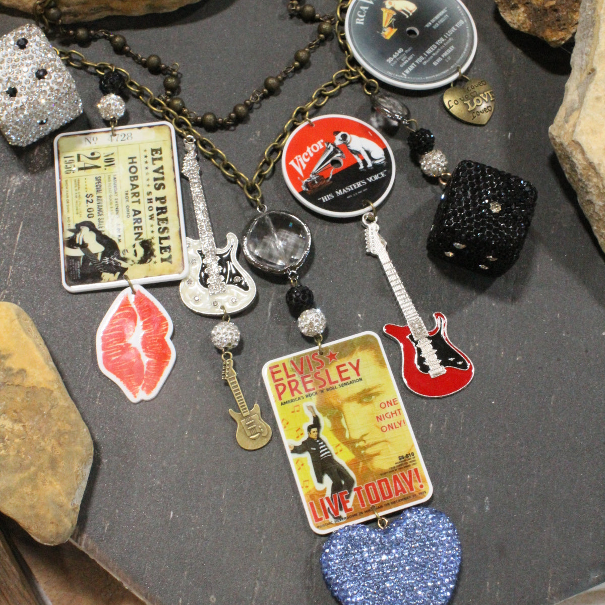 Elvis A Chart Topper Layered Necklace