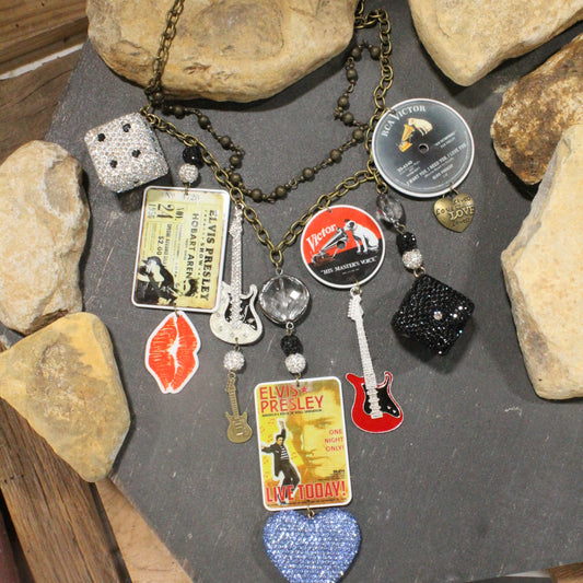Elvis A Chart Topper Layered Necklace
