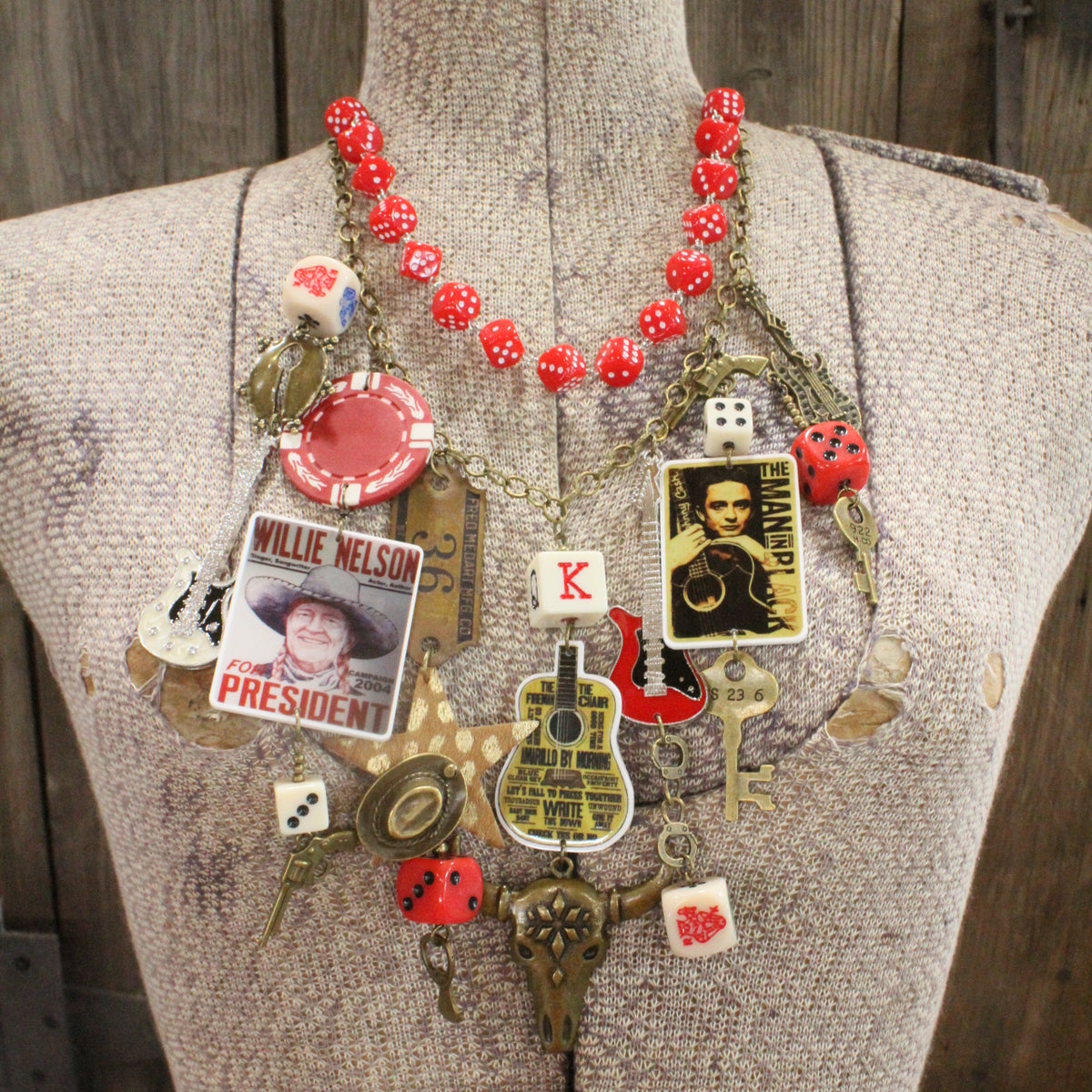 Legends In Country Music Necklace Set