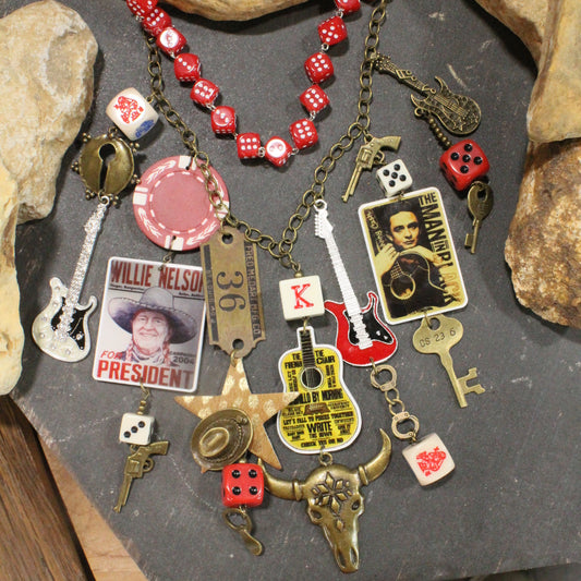 Legends In Country Music Necklace Set