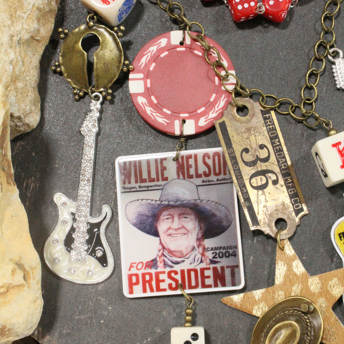 Legends In Country Music Necklace Set
