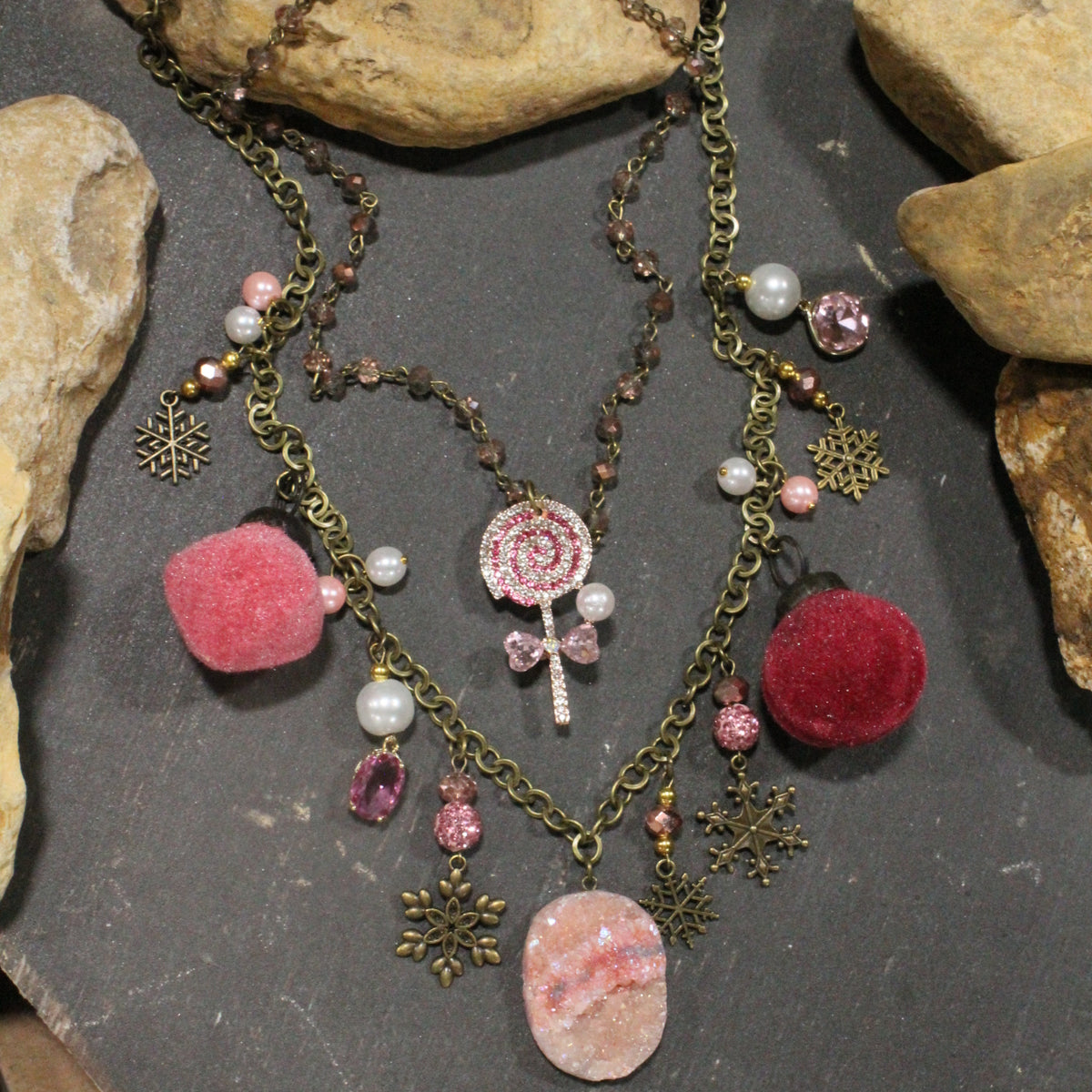 Lollipop, Lollipop...Charm'd Necklace
