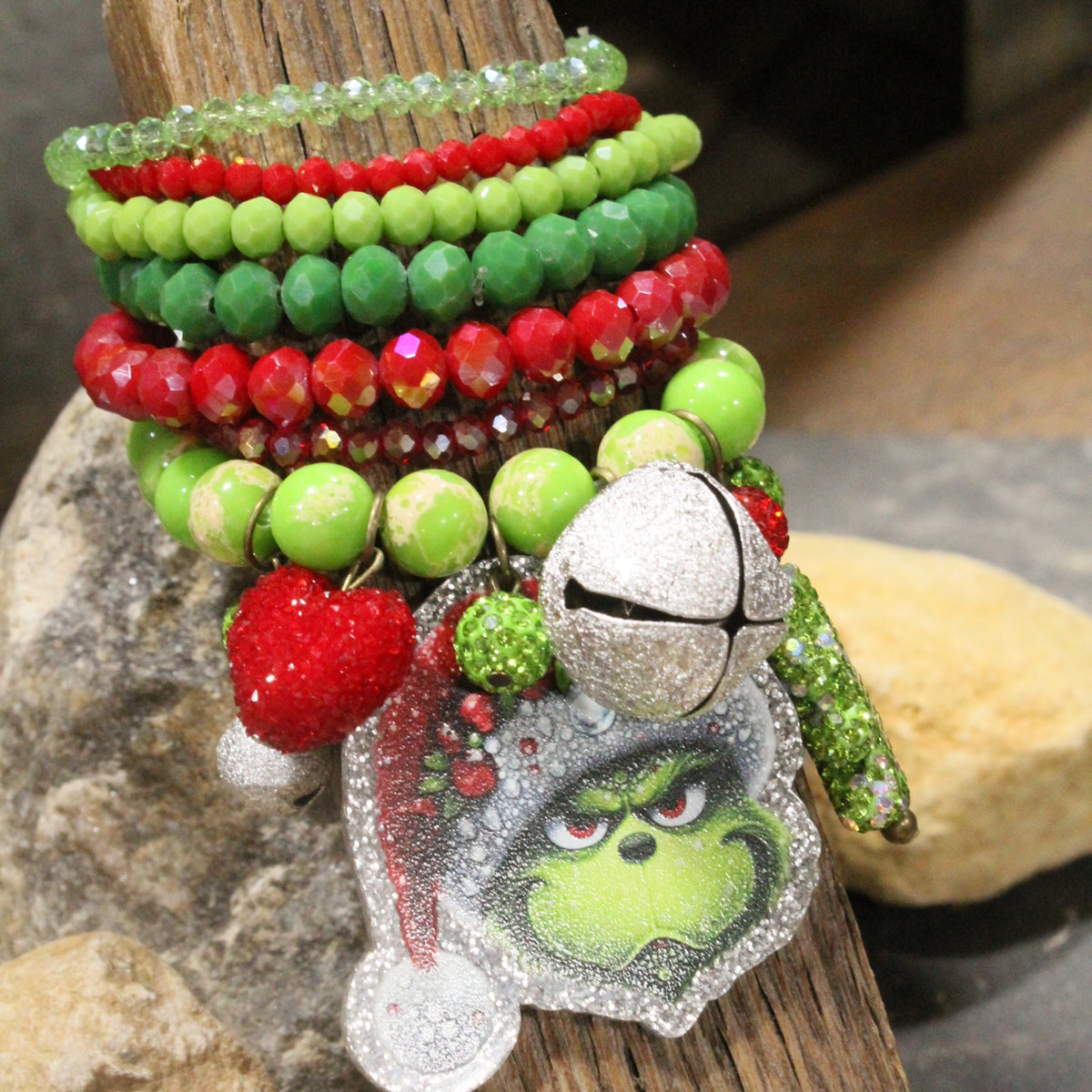 Just Grinchy Charm'd Bracelet Set