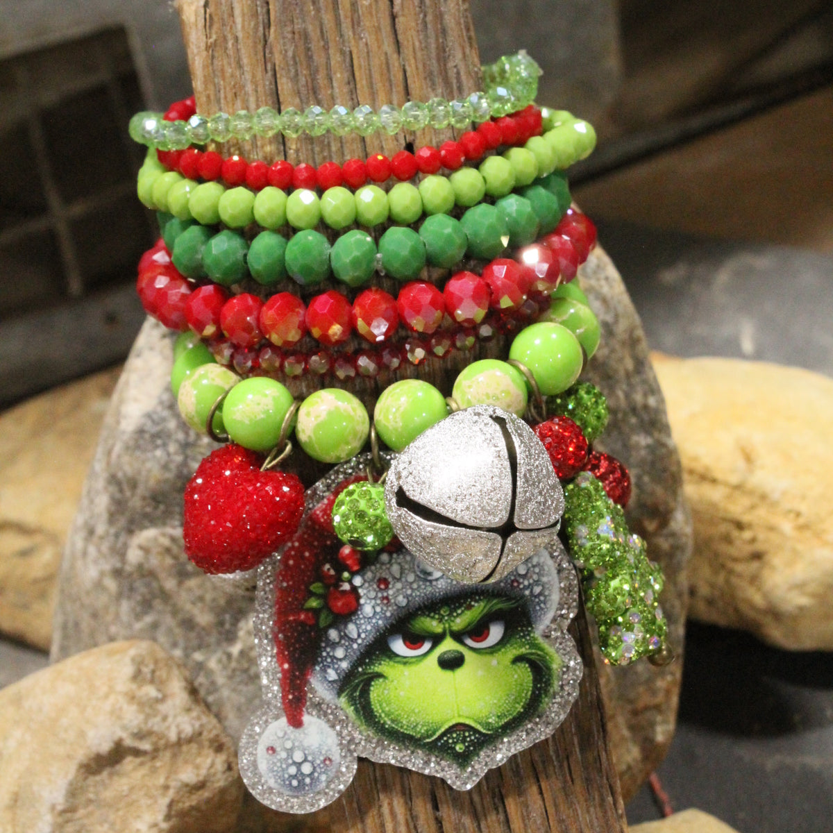 Just Grinchy Charm'd Bracelet Set
