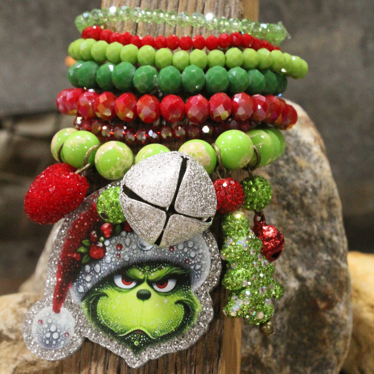 Just Grinchy Charm'd Bracelet Set