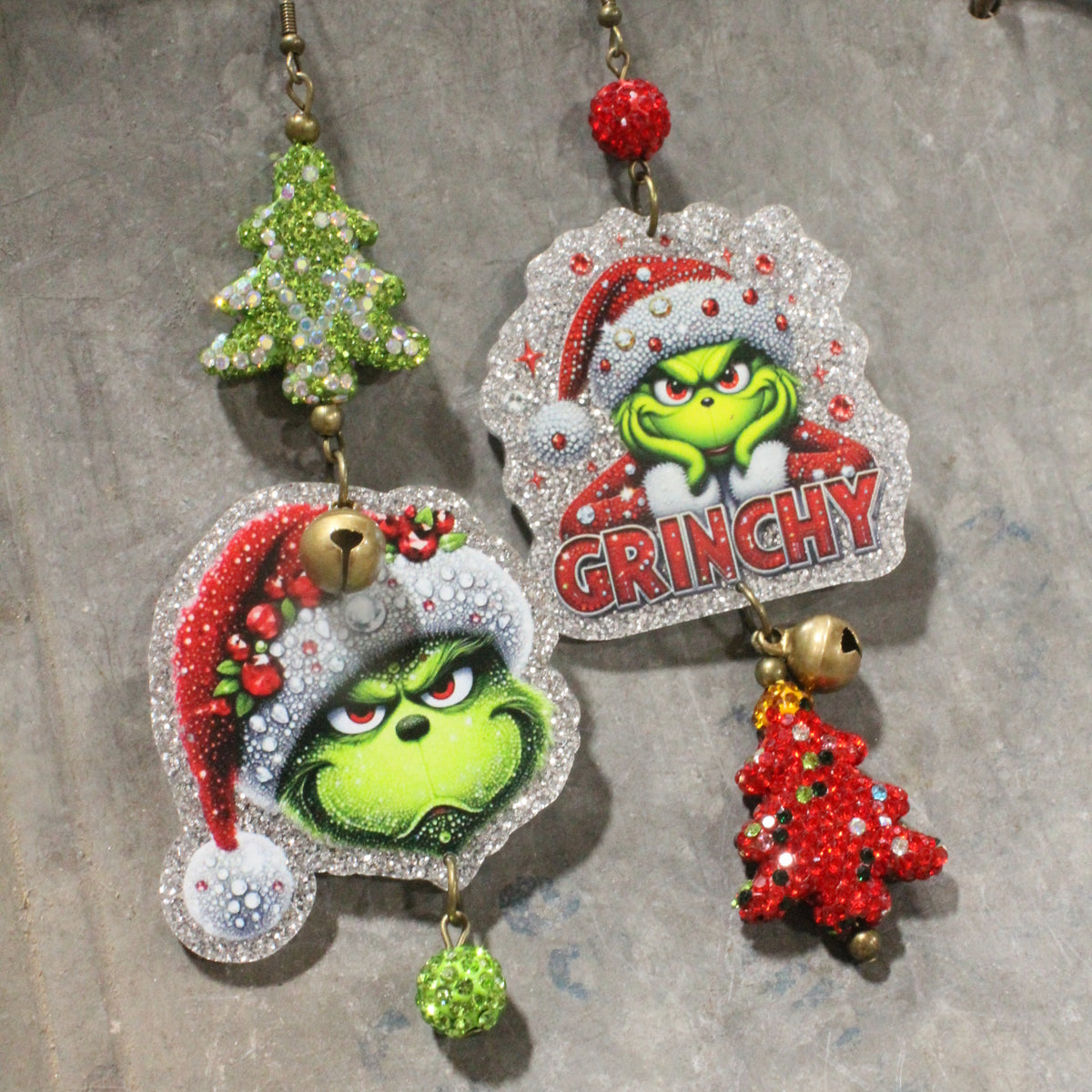 Just Grinchy Dangle Earrings