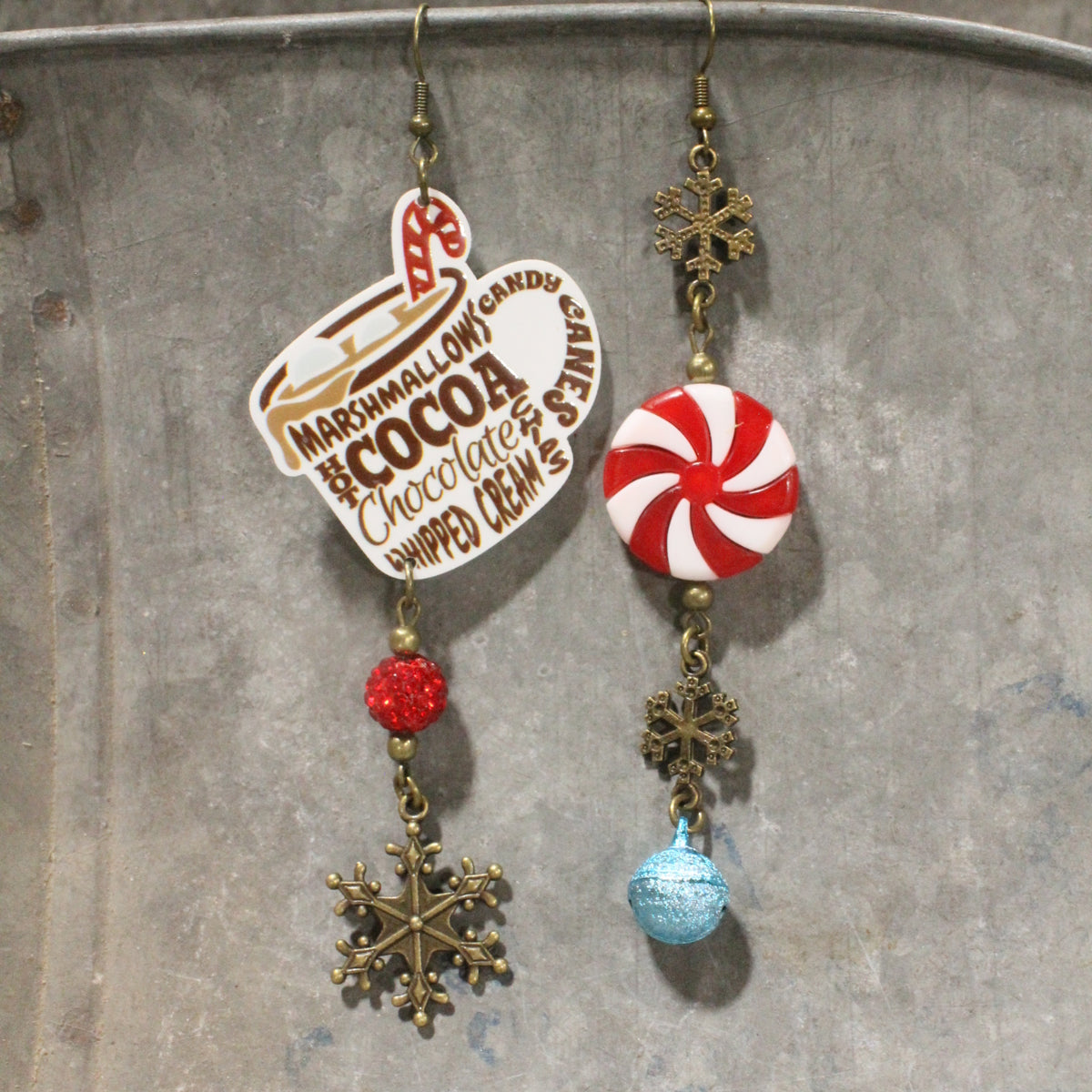 Baby It's Cold Outside Snowman Earrings