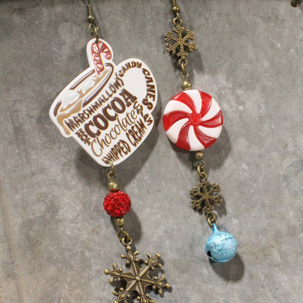 Baby It's Cold Outside Snowman Earrings