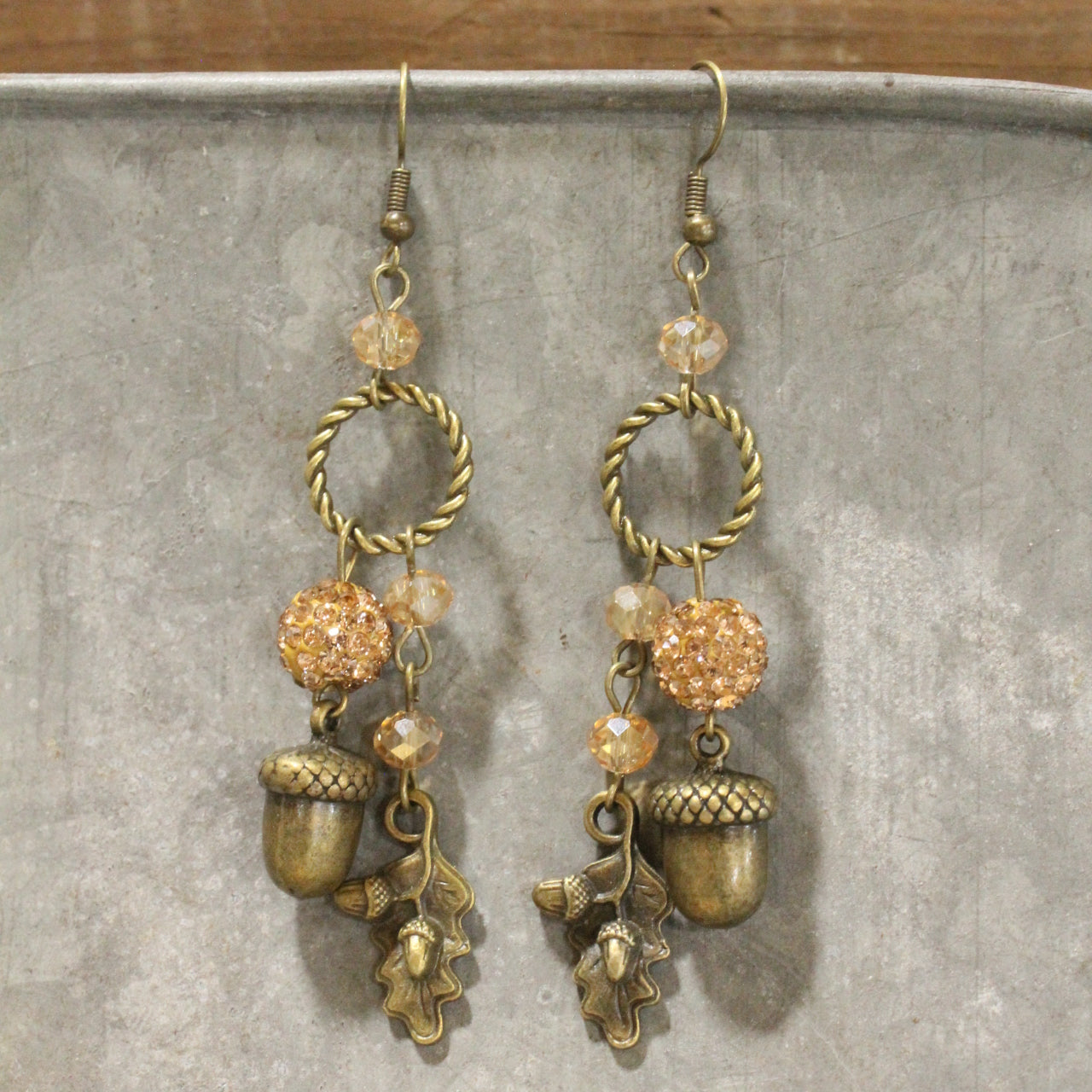 Getting Nutty Dangle Earrings