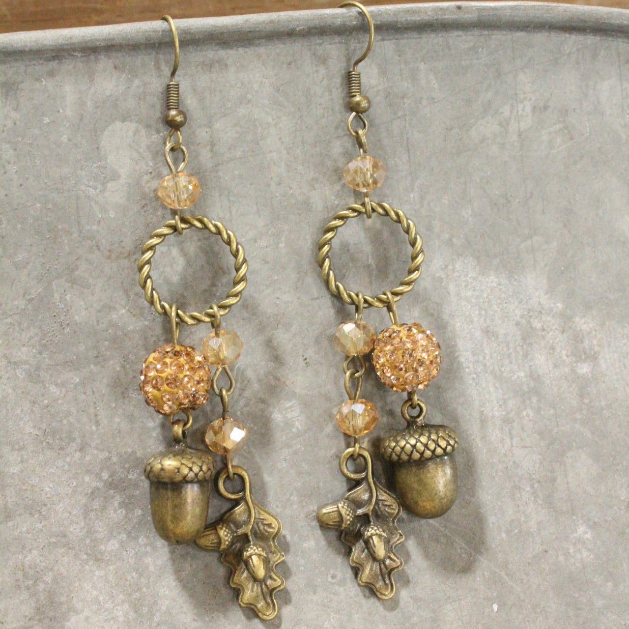 Getting Nutty Dangle Earrings