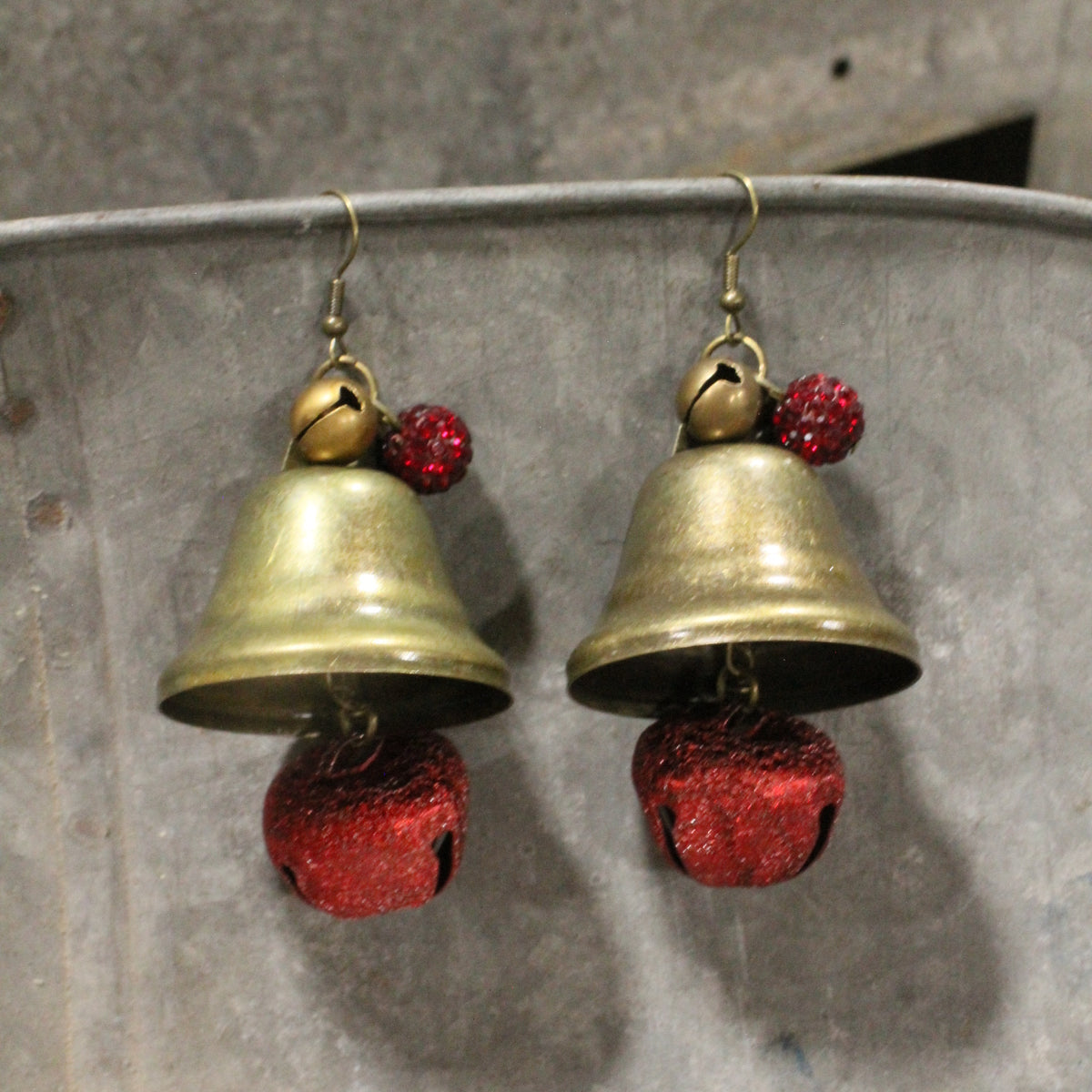 Vintage Christmas Dangle Earrings