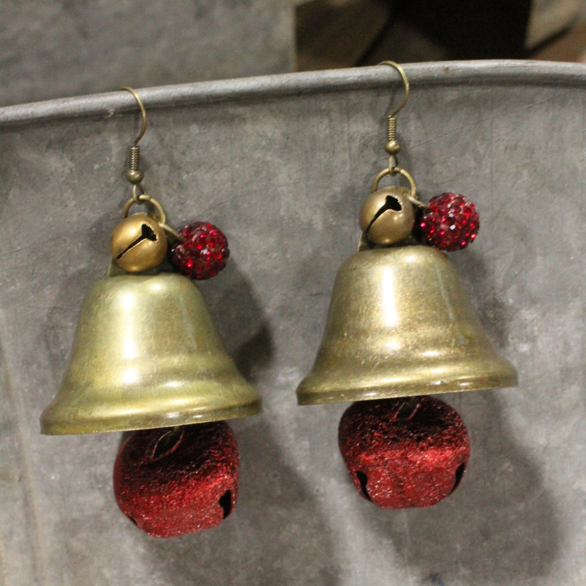 Vintage Christmas Dangle Earrings