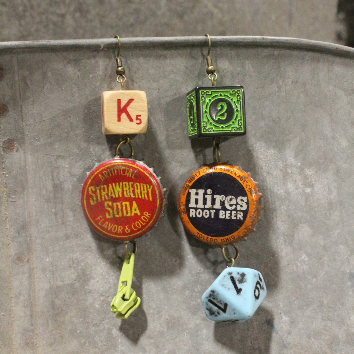 Toys & Trinkets Stretch Dangle Earrings