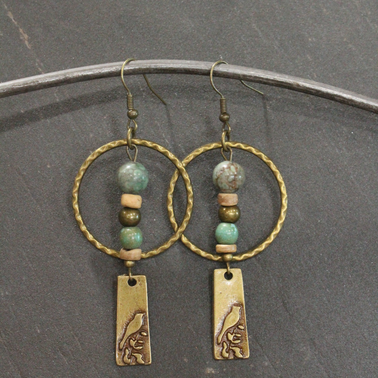 Songbird Singing Dangle Earrings