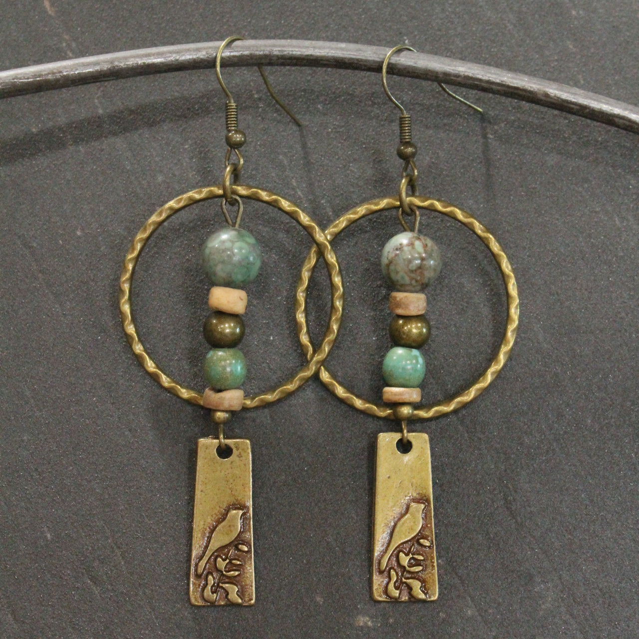 Songbird Singing Dangle Earrings