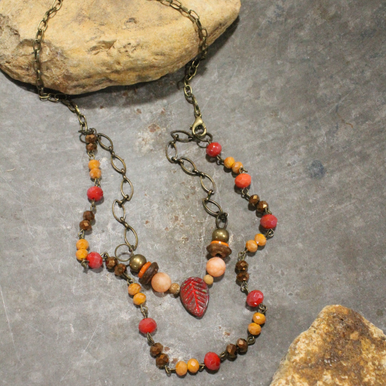 Crisp Days Ahead Layered Necklace