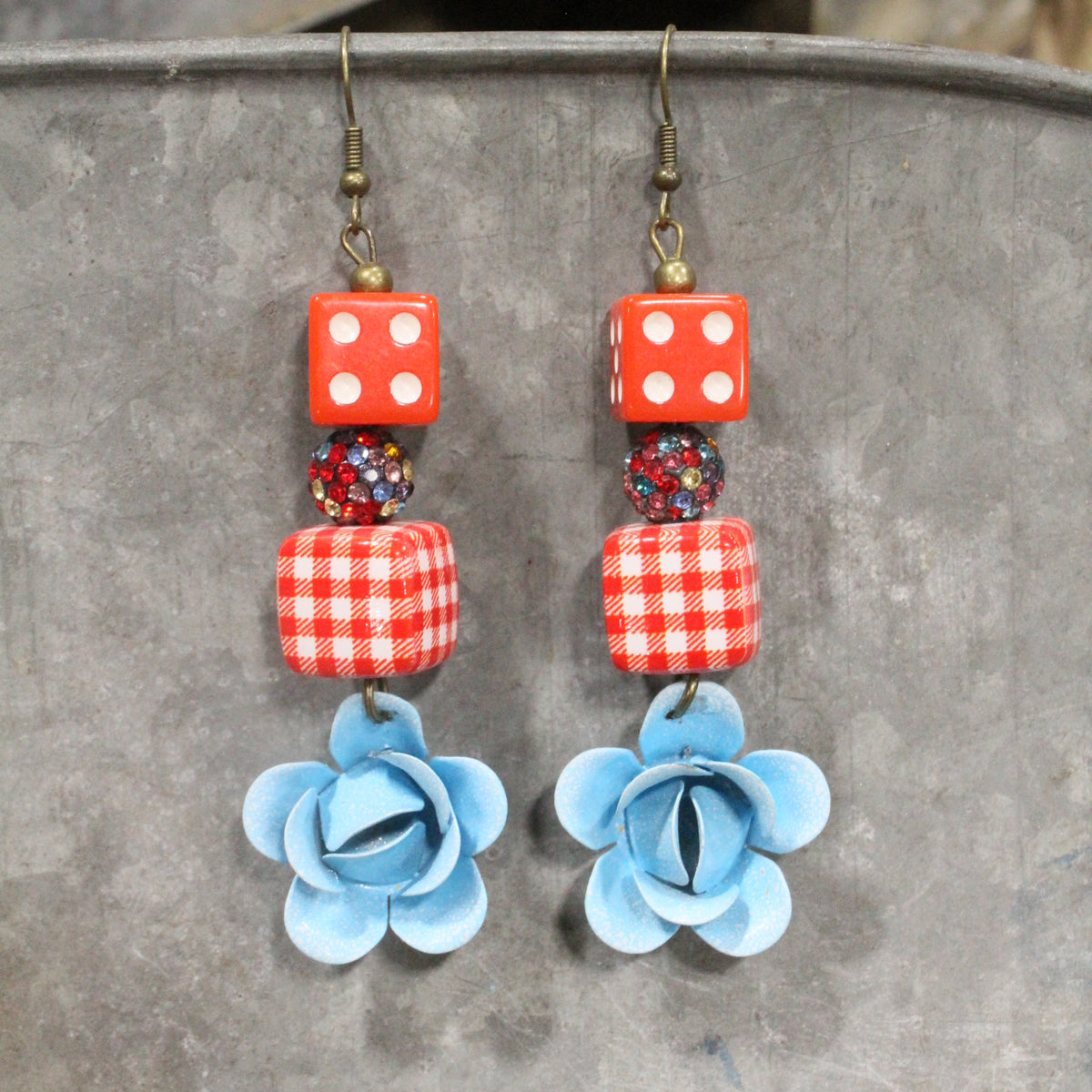 Dazzling Deer Dangle Earrings