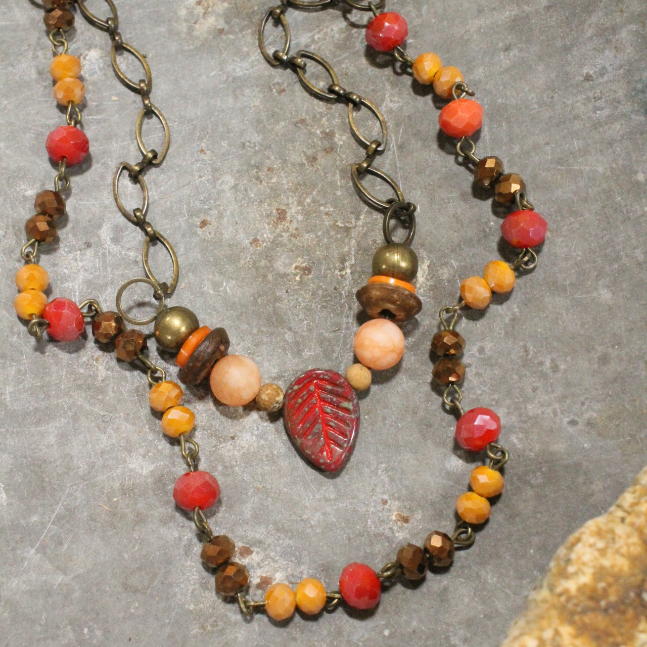 All The Feels Of Autumn Layered Necklace