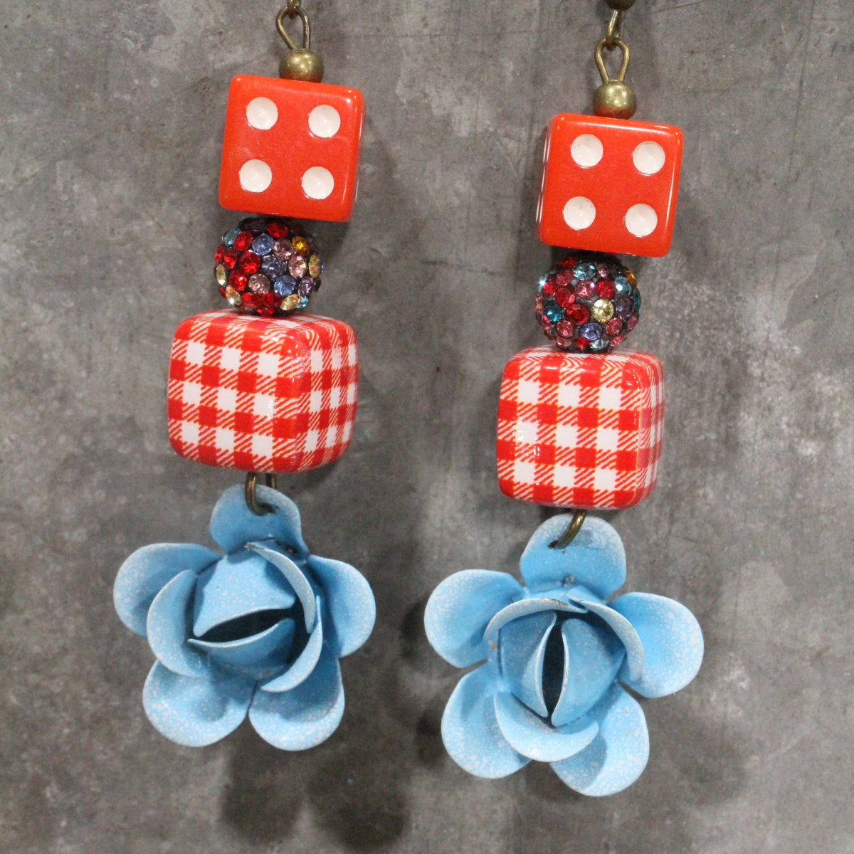 Dazzling Deer Dangle Earrings